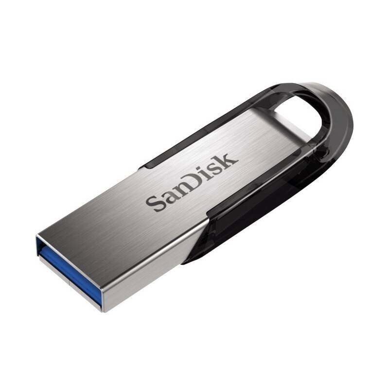 USB Flash SanDisk Ultra Flair 32GB - černýstříbrný obrázek 1